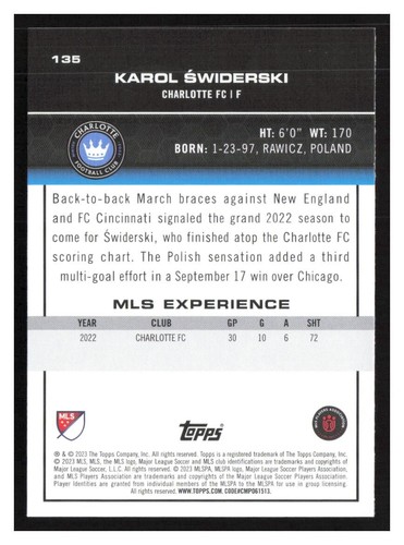 2023 Topps MLS base cards 1-200 w/ Variants Pick your Card(s) Complete your set - Picture 286 of 424