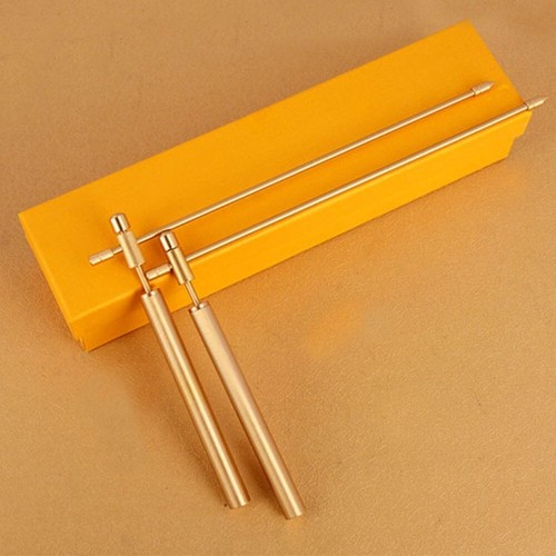 2PCS Pure Copper Dowsing rods 99.9% Copper Divining Rods Ghost Hunting - Picture 15 of 18