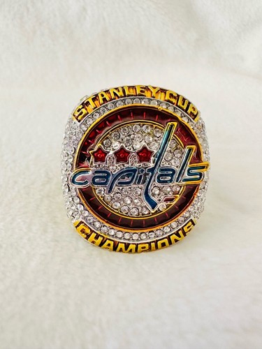 Anillo de Campeonato Copa Stanley de la NHL 2018 Washington Capitals, 🇺🇸 ENVÍO - Imagen 1 de 4