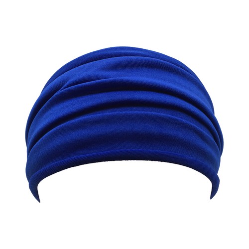 Women Elastic Yoga Bandana Headband Hair Band Wide Turban Sports Head Wrap - Foto 10 di 24