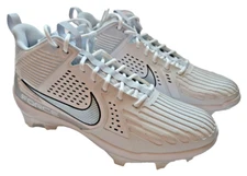 Nike Force Savage Pro 3 Football Cleats Men's Size 15 Lineman White DA5453-108