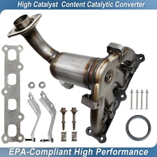 Exhaust Manifold Catalytic Converter For Jeep Compass / Patriot 2.4L 2007-2017