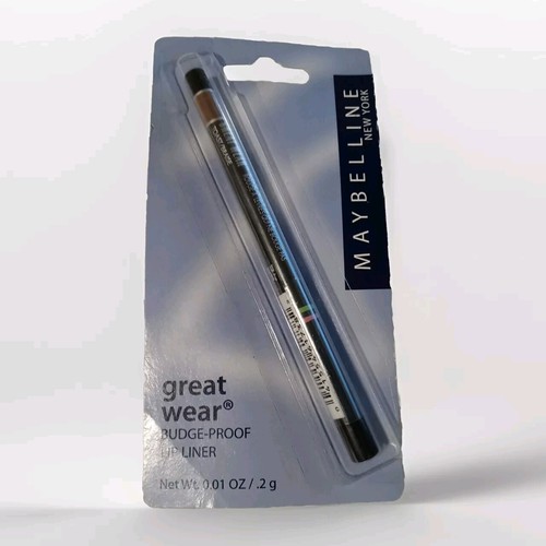 New Sealed Maybelline Great Wear Budge Proof Lip Liner Blush Auto Sharpening - Picture 3 of 4
