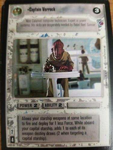 Star Wars CCG Death Star II BASIC SINGLES Select Choose Your Card SWCCG - Picture 12 of 121