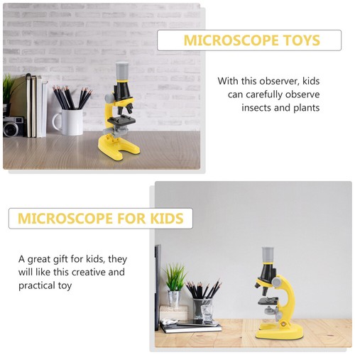 Mikroskop Spielzeug Miniatur Kinder Handschüler Lernspielzeug für - Bild 12 von 12