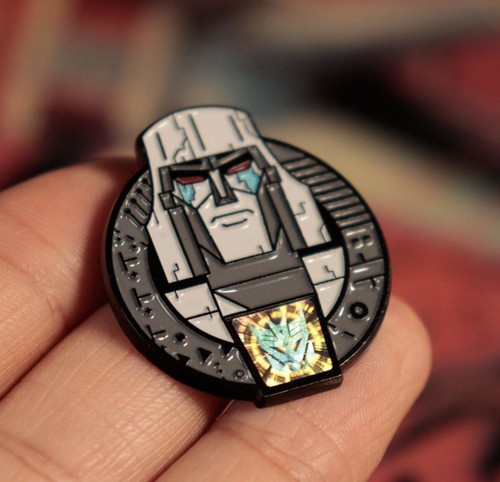 Transformers 40th Anniversary Limited Art Print Pins Coins Lot Optimus Prime - Picture 15 of 24