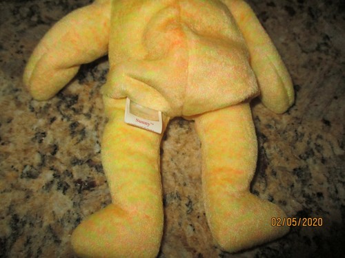 AUTHENTIC TY BEANIE BABY "SUNNY" 2000 (MINT WITH MINT TAGS) Rare - Picture 3 of 3