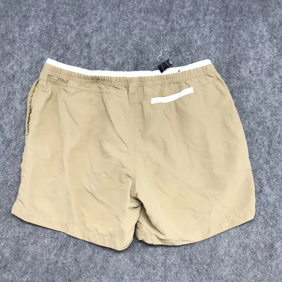 Шорты мужские Swim by Cotton On размер L желтовато-коричневые хаки на шнурке без застежек плавки - Изображение 2 из 4