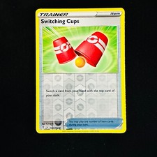 Pokemong TCG Traiver Card Switching Cups Reverse Holo 162/203 Evolving Skies