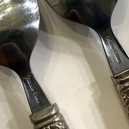 Vintage Gibson Besteck Roseland Rosa Perlmutt Silberbesteck 31-teiliges Set SCHNELLER VERSAND - Bild 21 von 22