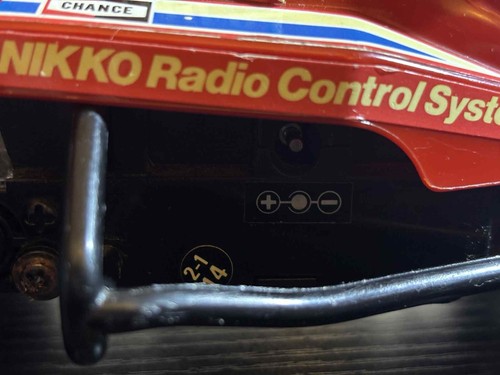 Coche con control remoto Nikko Red Turbo Panther II RC - sin probar / sin control remoto - Imagen 13 de 17