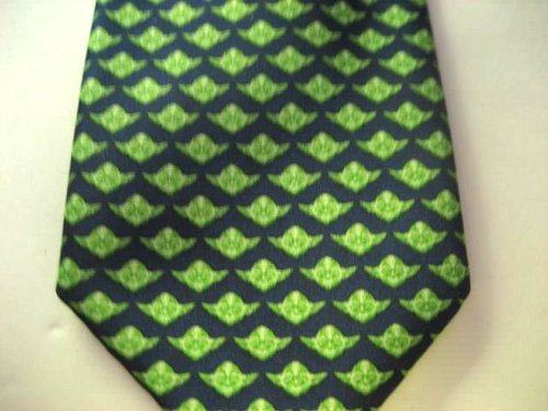 Star Wars Krawatte Yoda blau grün Baby Yoda das Kind Grogu - Bild 10 von 12