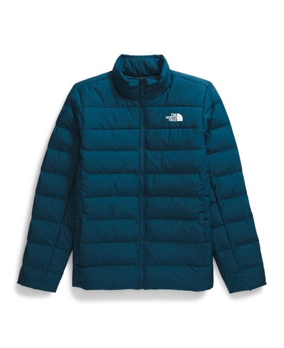 The North Face Aconcagua 3 Puffer Jacket Men's Blue Insulated Full Zip APP2341 - Picture 4 of 18