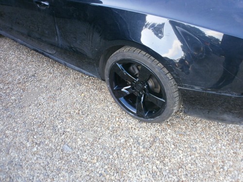 Audi A5 A4 S5 B9 B8 A6 19" 9J Alloy Wheels ROTOR ARM BLACK DUNLOP TYRES GENUINE - Picture 4 of 24