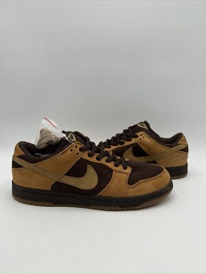 Nike SB Dunk Low Pro Brown Pack Maple 2002 Size 10 Brand New Nike SB Dunk Low Pro Brown Pack Maple 2002 Size 10 Brand New