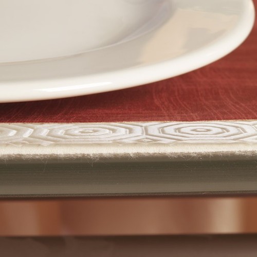 Tischschoner Schutz Unterlage Molton Tischdecke Tischpolster Küche Weiss 2mm PVC - Bild 7 von 7