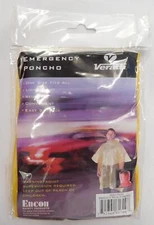 Veratti 05817000 Emergency Rain Poncho One Size Fits All 12pcs.