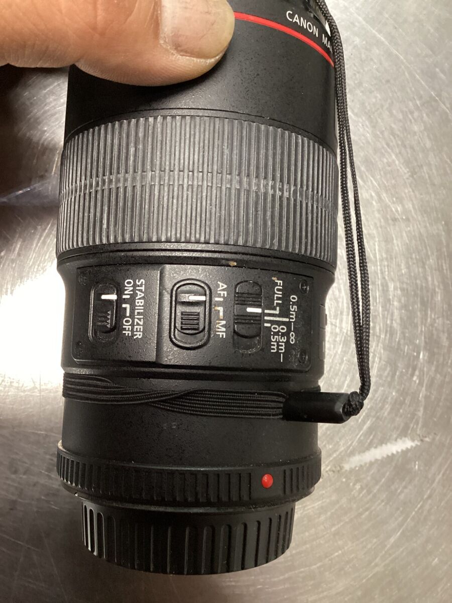 Canon Auto & Manual Focus Camera Lenses Black EF 100mm f/2.8 Canon Auto & Manual Focus Camera Lenses Black EF 100mm f/2.8