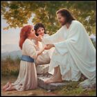 Jesus and Children - Diy Chart Counted Cross Stitch Patterns Needlework Dmc