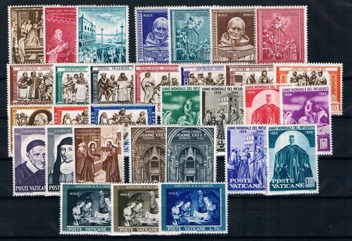 VATICANO ANNATE COMPLETISSIME DAL 1954 AL 2024 GOMMA INTEGRA MNH** - Photo 8/53