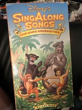 Disneys Sing Along Songs - The Jungle Book: The Bare Necessities (VHS, 1994)