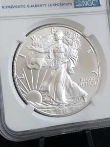 2018-W-AMERICAN-SILVER-EAGLE-NGC-MS70-EARLY-RELEASES-WEST-POINT-MINT-LABEL
