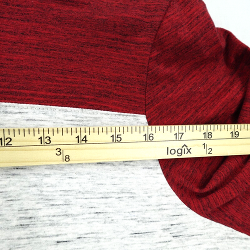 American Eagle Flex Hoodie Men's L Color Block Long Sleeve Lightweight Pockets - Picture 8 of 18