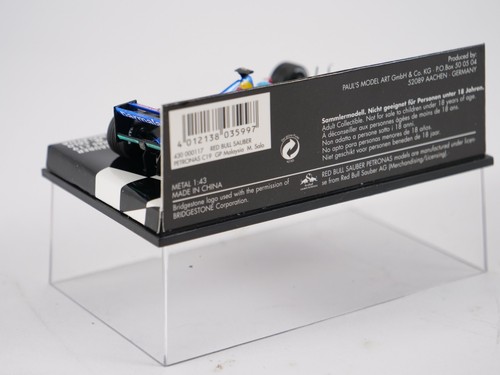 Minichamps 1/43 Red Bull Sauber Petronas C19 GP Malaysia Salo 430 000117 - Picture 5 of 9