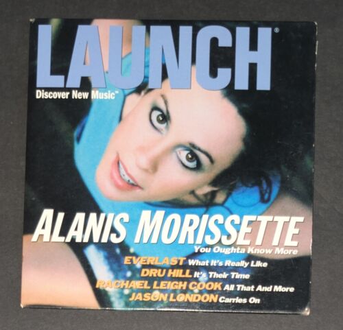Alanis Morissette Launch 26 CD Rom Music Magazine 1999 Everlast Dru Hill