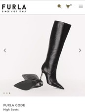 Furla Code High Boots