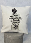 Personalised Adult BDSM Submissive Sexy cushion cover Christmas Valentines day