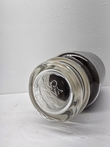 Yankee Candle- MOCHA SWISS ALMOND- Discontinued. BLACK BAND. Housewarmer. RARE. - Picture 5 of 8