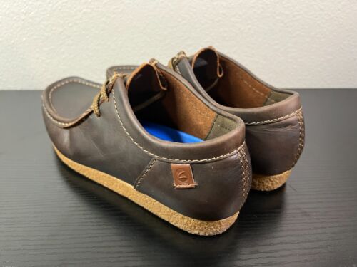 Clarks Originals Wallabee Men Size 8.5 Extreme Comfort Beeswax Brown Leather - Picture 5 of 13