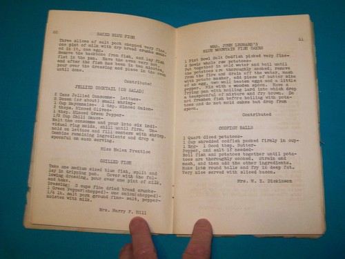 1941 Mystic Connecticut Cook Book CHOICE MYSTIC RECIPES - Picture 5 of 7