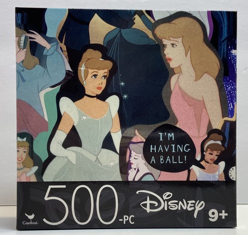 2 New Disney Princess 500 Piece Jigsaw Puzzles Frozen II & Cinderella - Picture 5 of 11
