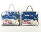 (Lot of 2) Bell + Howell Kids Unicorn Weighted Blanket Calmer Deeper Sleep 7Lbs