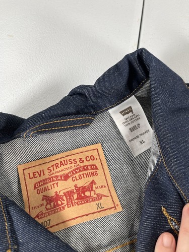Levi's 70407 Jeansjacke Herren Gr. XL Oversized Trucker Knopfleiste XL Neu - Bild 10 von 12