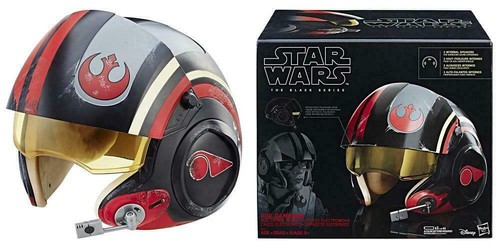 Star Wars The Black Series Poe Dameron Electronic X-Wing Pilot Helmet - Picture 2 of 8
