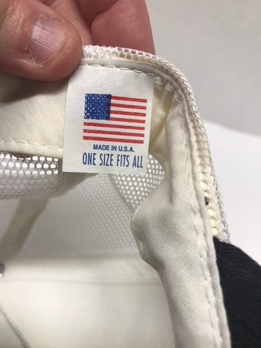 VTG Deka Battery Company Hat Trucker Brand Advertising Cap Adjustable White USA - Picture 6 of 7