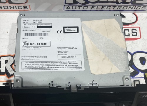 2016 Toyota Tundra Display Receiver Head Unit CD Player 510113 OEM 86140-0C100 - Bild 11 von 14