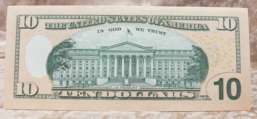 2013 $10.00 BEP ISSUED THREE CONSECUTIVE FRN NOTES CRISP GEMS - Picture 4 of 5