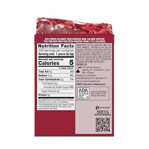 ICE BREAKERS Ice Cubes Black Cherry Sugar Free Assorted Flavor Names , Sizes - Picture 64 of 84