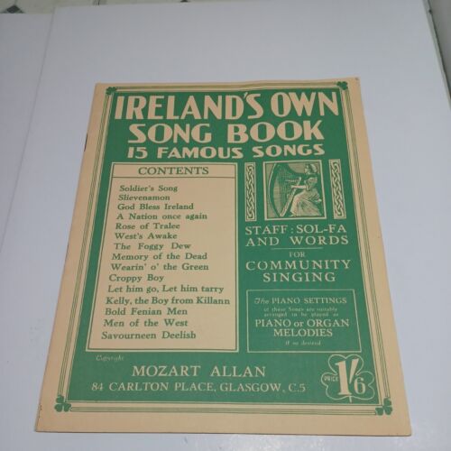 Ireland s Own Songbook 15 Famous Songs EBay ireland-s-own-songbook-15-famous-songs-ebay