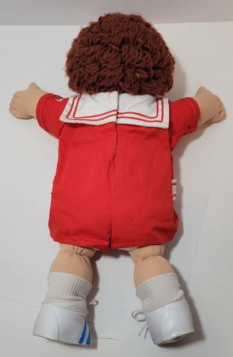 Vintage 1985 Sailor Cabbage Patch Doll Signed Xavier Roberts w/Spare Diaper - Picture 6 of 23