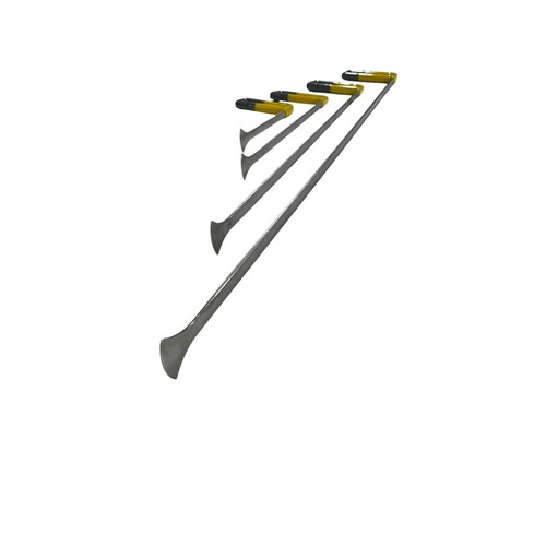 Herramientas PDR de acero cola de ballena de 4 piezas - varillas de reparación de abolladuras sin pintura (ancho de cola 3 cm) - Imagen 2 de 2