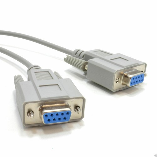 5m Série Null Modem Câble 9pin DB9-F Pour DB9F RS232 4.9m - Afbeelding 7 van 12