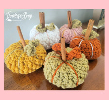 Crochet pumpkin PATTERN ONLY easy crochet pumpkins fall decor