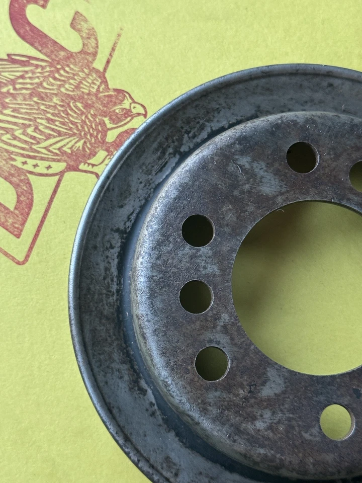 OEM 1969 1970 FORD MUSTANG FAIRLANE TORINO POLEA DE MANIVELA DE 6 CILINDROS C9ZE-6312-A Foto 4 de 4