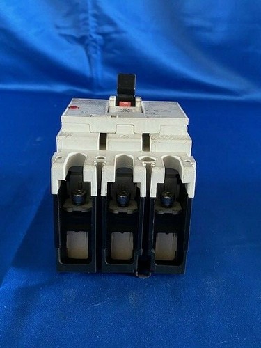 MITSUBISHI NF100-HRU Fuse Breaker NF100-HRU3025, 3 Pole 25A, Used, Tested - Picture 4 of 5