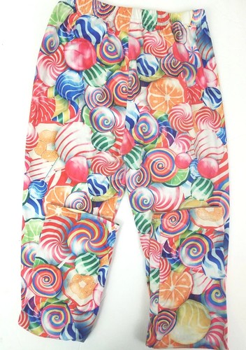 Luouse 85 Leggings Stretch Girls Size 12 13 Donuts Cats Cones Lollipops Lot of 4 - Picture 7 of 10